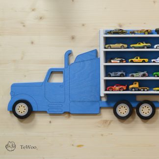 Polička pre autíčka - ŤAHAČ